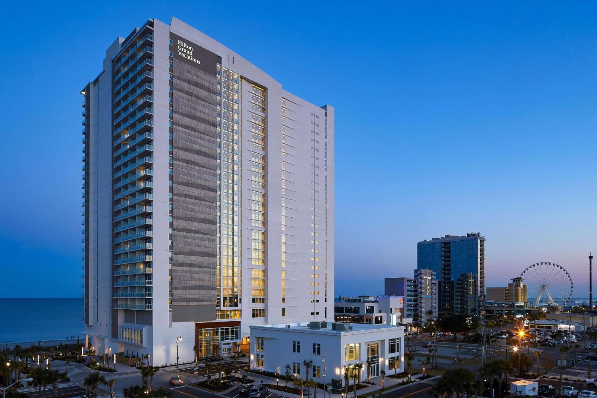 Hilton Grand Vacations Club Ocean Enclave Myrtle Beach Exterior photo